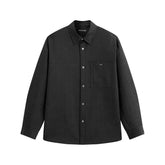 Men's Tonal Textured Jacquard Shirt