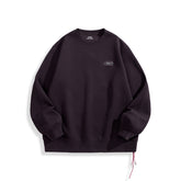 Men's Embossed Embroidery Pullover Sweatshirt