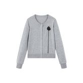 Women's Wool-Blend 3D Floral Elegant Cardigan