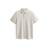 Men's Cooling Polo Shirt with Letter Print