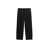 Men's Solid Straight Trousers