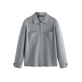 Men's Solid Oversized Knit Cardigan