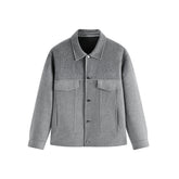 Men's Short Ombre Wool-Blend Jacket