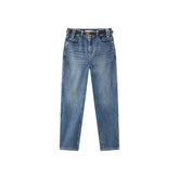 Women's Belted Harem Jeans
