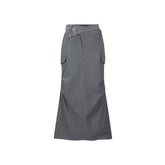 Women's Utility Midi Mermaid Skirt