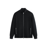 Men's Jacquard Wool-Blend Knit Cardigan