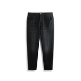 Men's Washed Tapered Jeans
