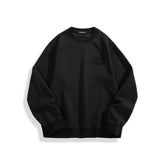 Men's Basic Embroidered Pullover Sweatshirt