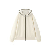 Women's Soft Hooded Jacket with Down-Filled Hood