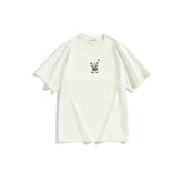 Men's Cartoon Graphic Embroidered T-Shirt