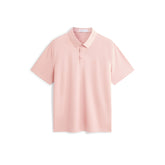 Men's Pink Cooling Seam-Taped Polo Shirt