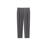 Men's Textured Cropped Tapered Pants