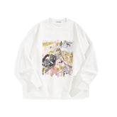 Men's Graphic Print Crewneck Sweatshirt