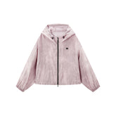 Women's Outdoor Hooded Jacket with Drawstring Hem