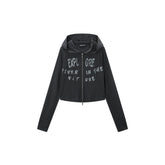 Women's Street-Style Cropped Slim-Fit Jacket