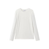 Women's Lyocell T-Shirt with Water-Soluble Embroidery