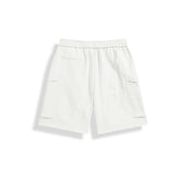 Men's Cotton Jacquard Shorts with Graphic Pattern