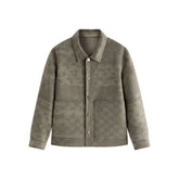 Men's Double-Sided Jacquard Wool Jacket
