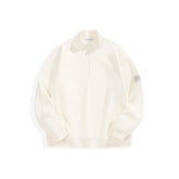 Men's Half-Zip Mock-Neck Fleece Sweatshirt