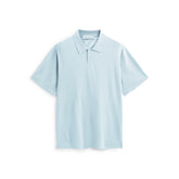 Men's Solid Knit Polo Shirt