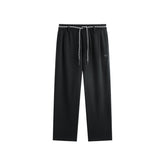 Men's Detachable Drawstring Straight-Leg Pants