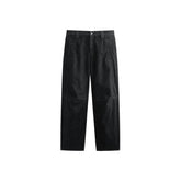 Men's Raw Indigo Washed Wide-Leg Jeans