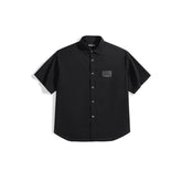 Men's Printed Mercerized Denim Shirt