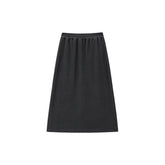 Women's High-Waisted Straight-Cut Midi Skirt