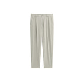 Men's Seersucker Tapered Cropped Pants