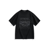 Men's Oversized T-Shirt with Graphic Print