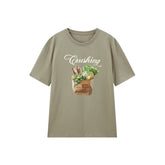Women's Cooling T-Shirt with Vegetable Print