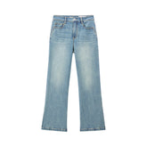 Women's Distressed Washed Jeans