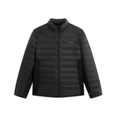 Men's Dual-Fabric Quilted Puffer Jacket
