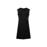 Women's Asymmetric Waist Dress