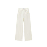 Women's High-Waisted Wide-Leg Jeans