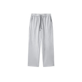 Men's Casual Suede Fabric Straight Pants