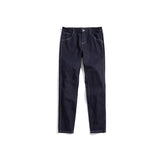 Men's Dark Blue Straight Jeans