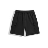 Men's Textured Knit Shorts with Patch Pocket