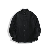 Men's Relaxed-Fit Mercerized Denim Shirt