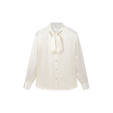 Women's Tie-neck Collar Blouse