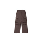 Women's Pleated Cargo Pants