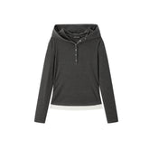 Women's Contrast Layered-Look Ruched Top