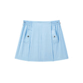 Women's Drawstring A-Line Mini Skirt