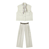 Women's Cargo Vest & Pants Set