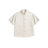 Men's Letter Print Short-Sleeve Shirt