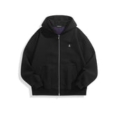 Men's Basic Zip-Up Hoodie