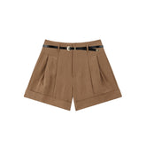 Women's High-Waisted Tencel Shorts