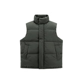Men's Oversized Solid Down Vest