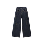 Women's High Waist Banana-Leg Jeans