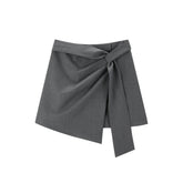 Women's High-Waisted Asymmetrical Skirt